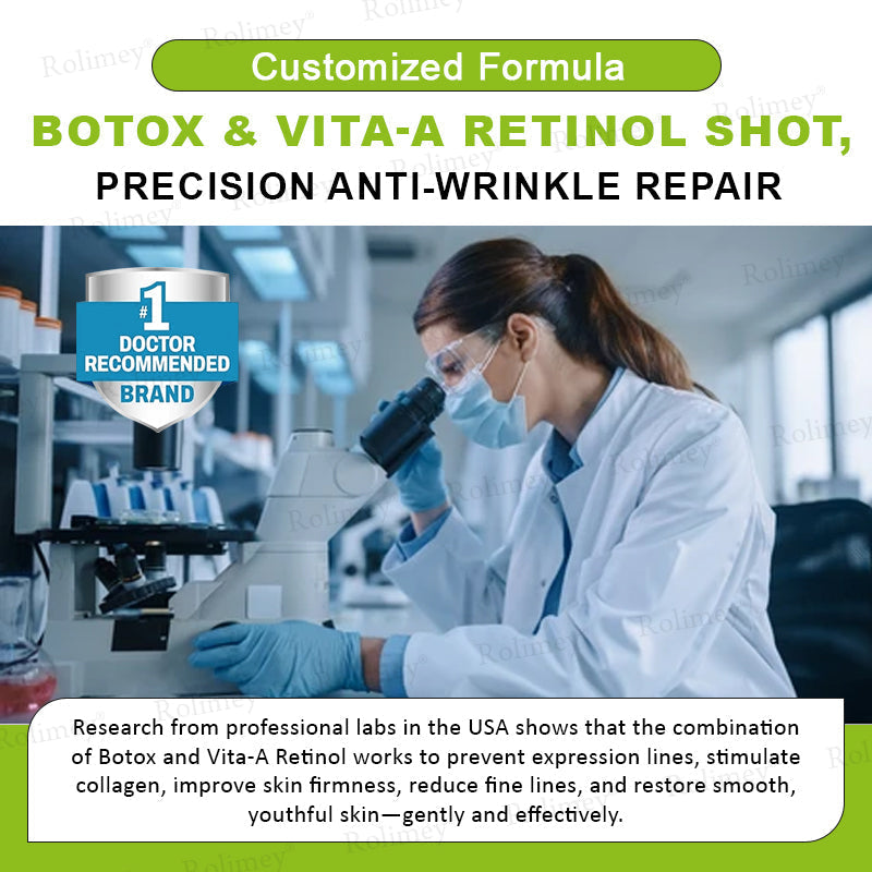 🇳🇿Made and shipped from the NZ 💥Rolimey® Botox & Vita-A Retinol Shot Wrinkle-Lift Tightening cream - Last Day Promotion 70% OFF