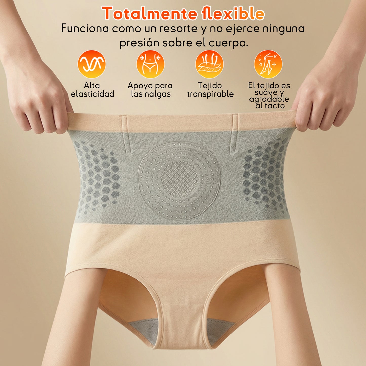 🇲🇽 Tienda Oficial | GFOUK® 💚 2026 Shorts Moldeadores y Quemadores de Grasa 4 en 1 con Moringa y Berberina de Micro-Partículas 👍