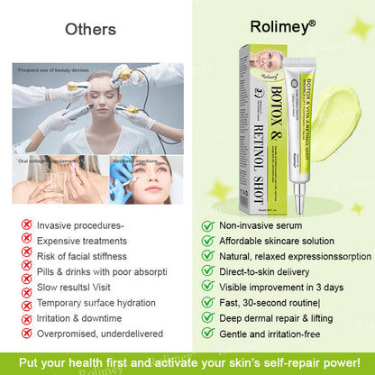 🇳🇿Made and shipped from the NZ 💥Rolimey® Botox & Vita-A Retinol Shot Wrinkle-Lift Tightening cream - Last Day Promotion 70% OFF
