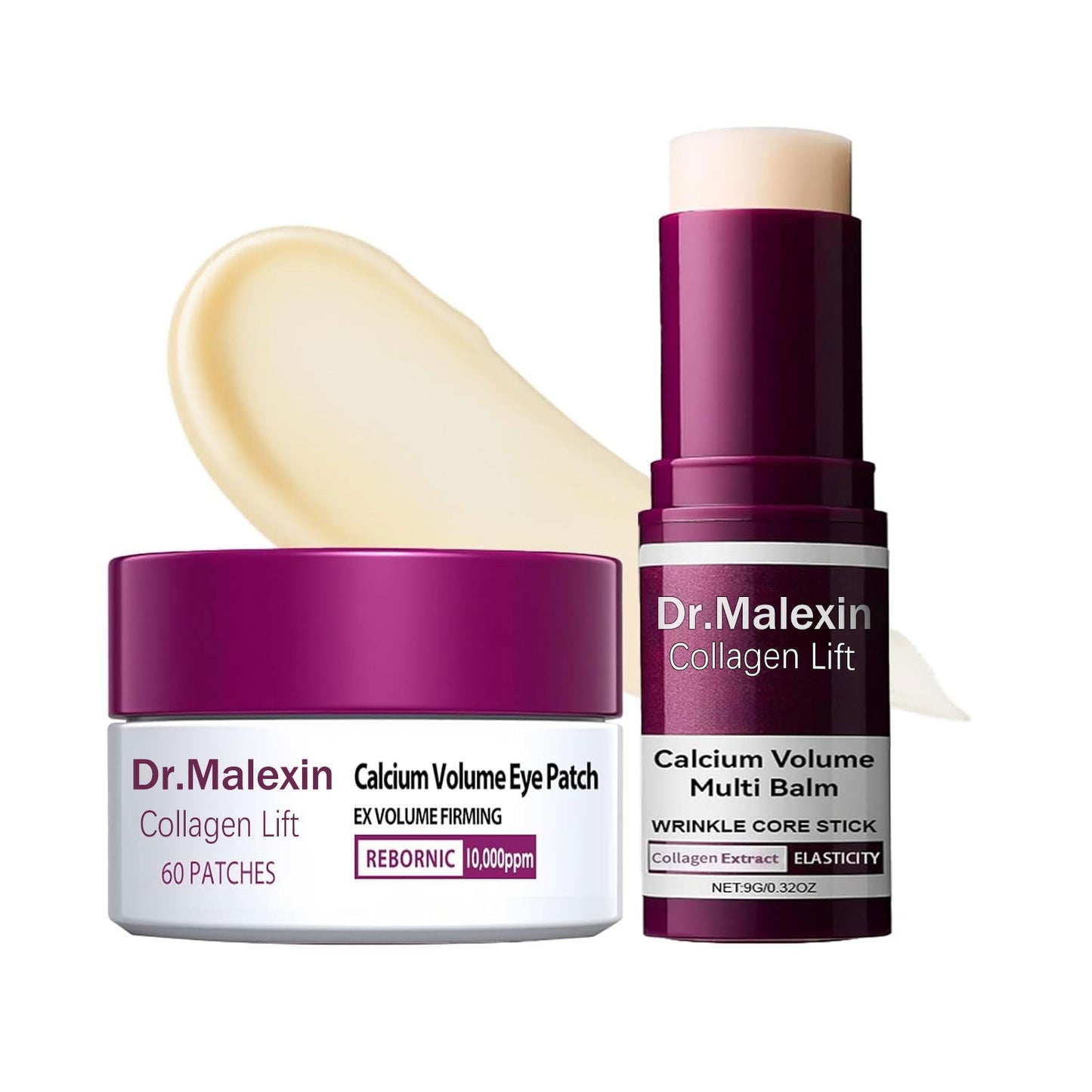 [Dr.Malexin Official]🌸Calcium Volume Multi Balm+Eye Patch 60ea Korean Skin Care Cosmetics