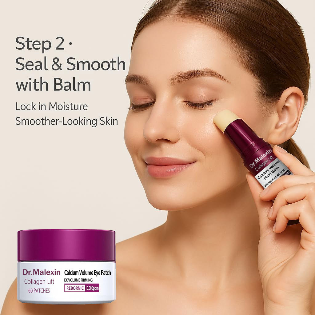 [Dr.Malexin Official]🌸Calcium Volume Multi Balm+Eye Patch 60ea Korean Skin Care Cosmetics
